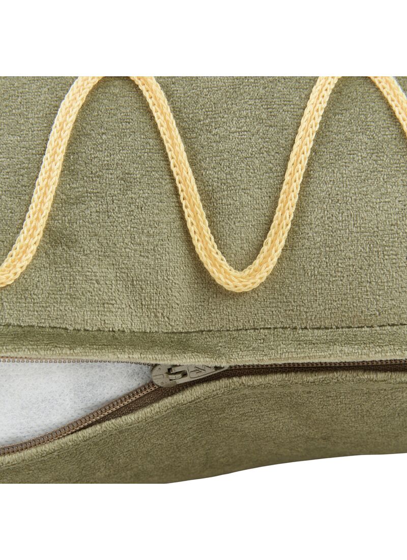 CUSHION (48x30) VELVET LIGHT GREEN