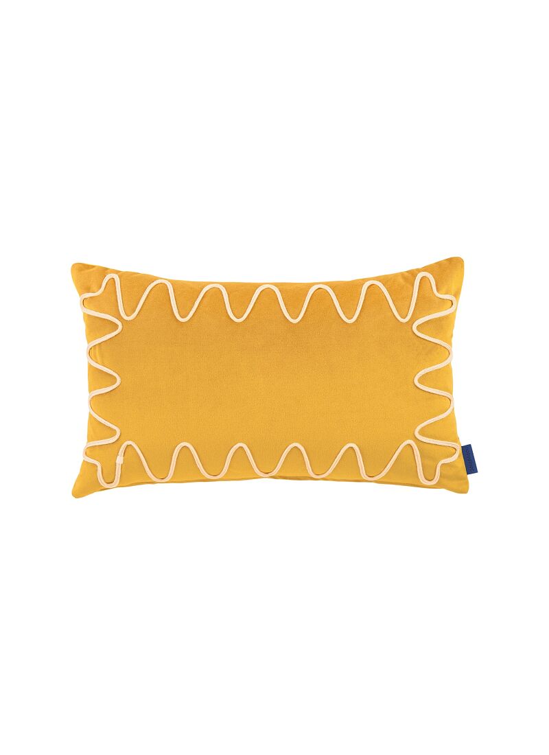 CUSHION (48x30) VELVET OCHRE