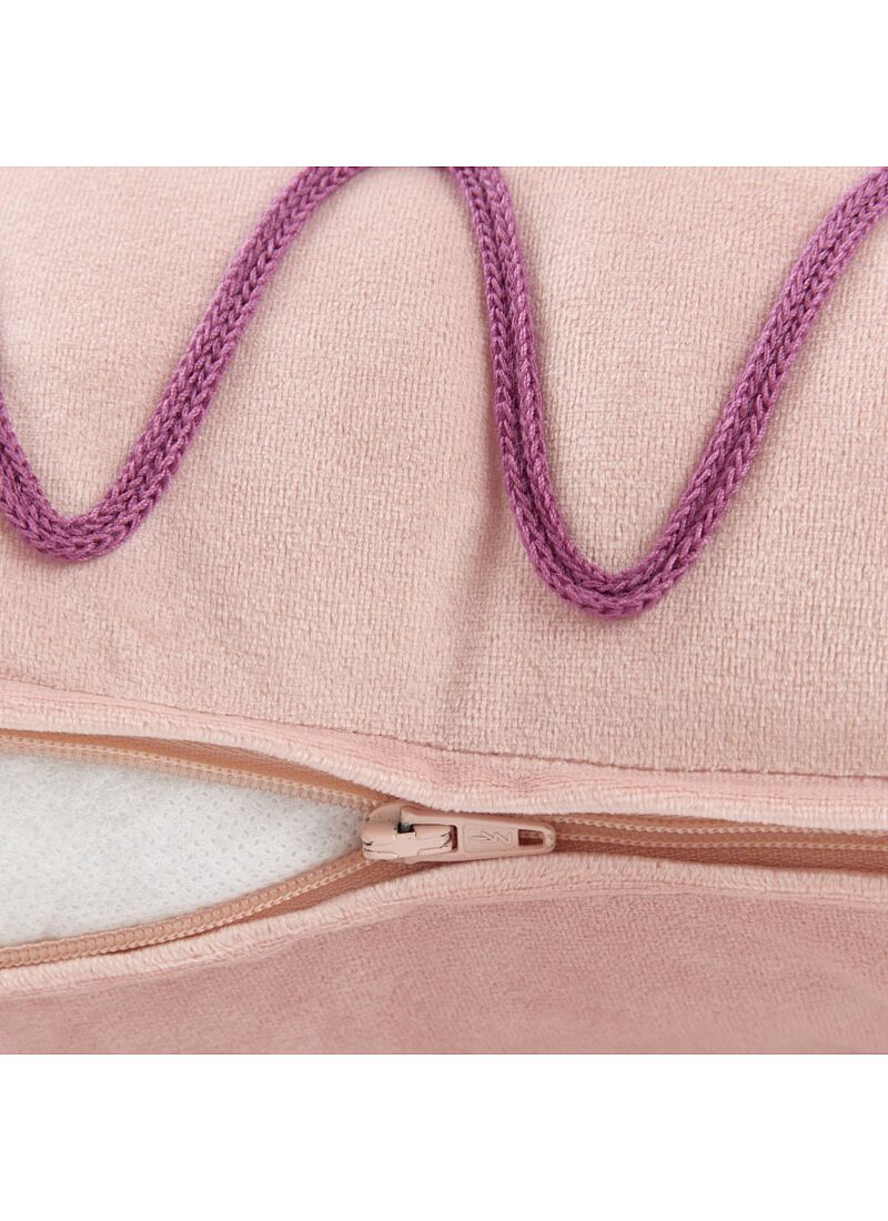 CUSHION (48x30) VELVET PINK