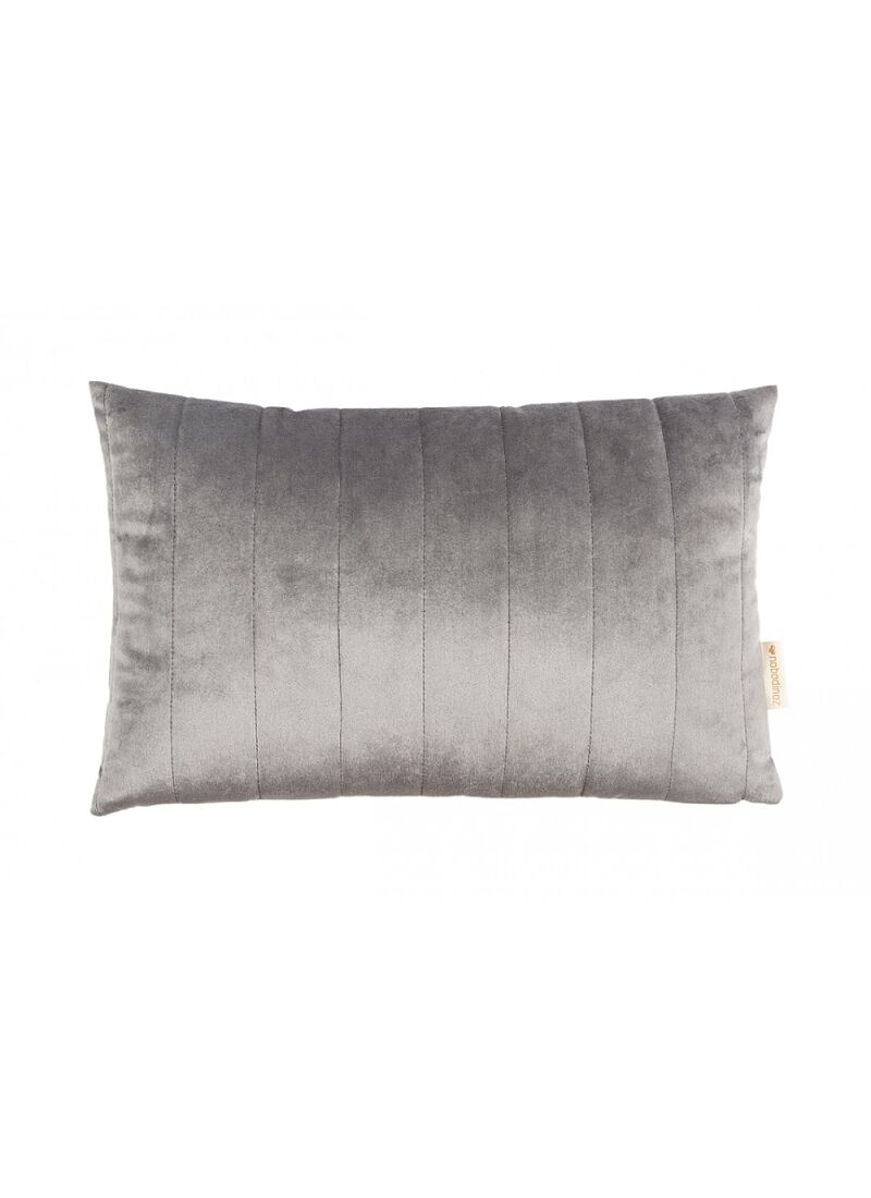 CUSHION AKAMBA VELVET SLATE GREY