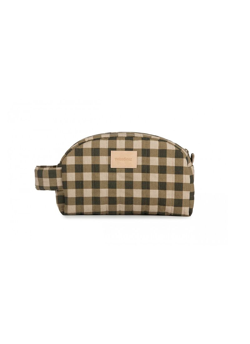 VANITY CASE HYDE PARK GREEN CHECKS