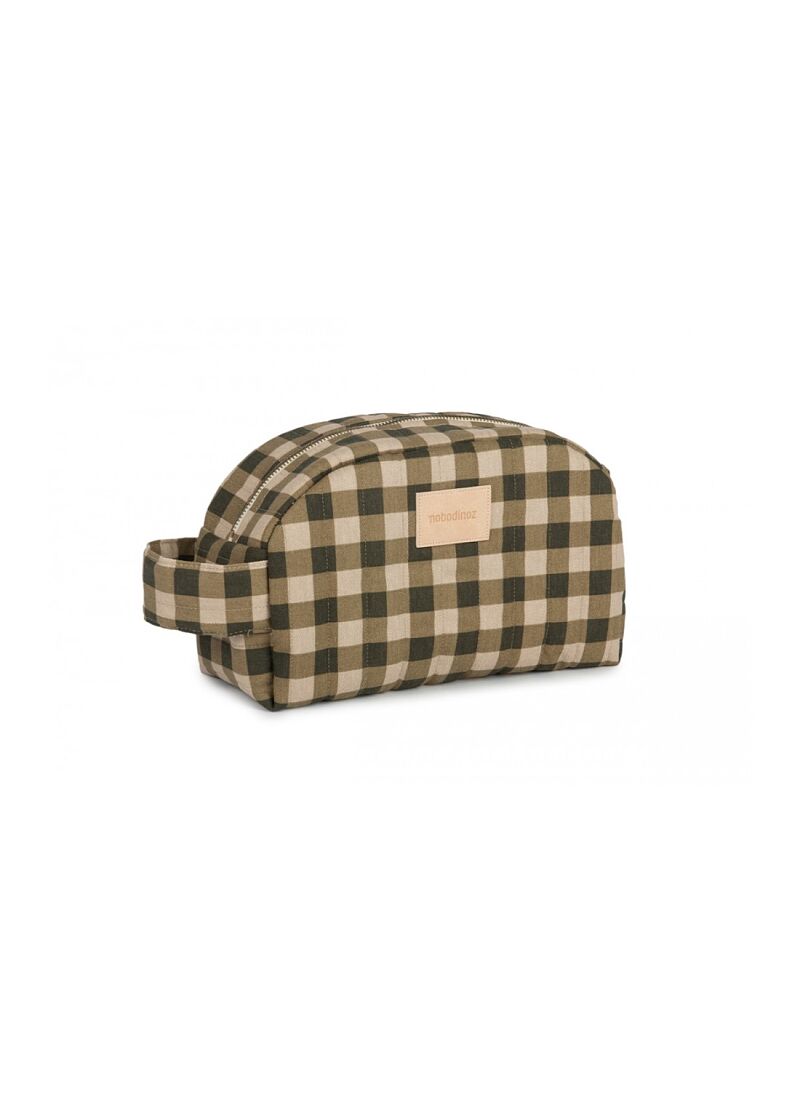 VANITY CASE HYDE PARK GREEN CHECKS