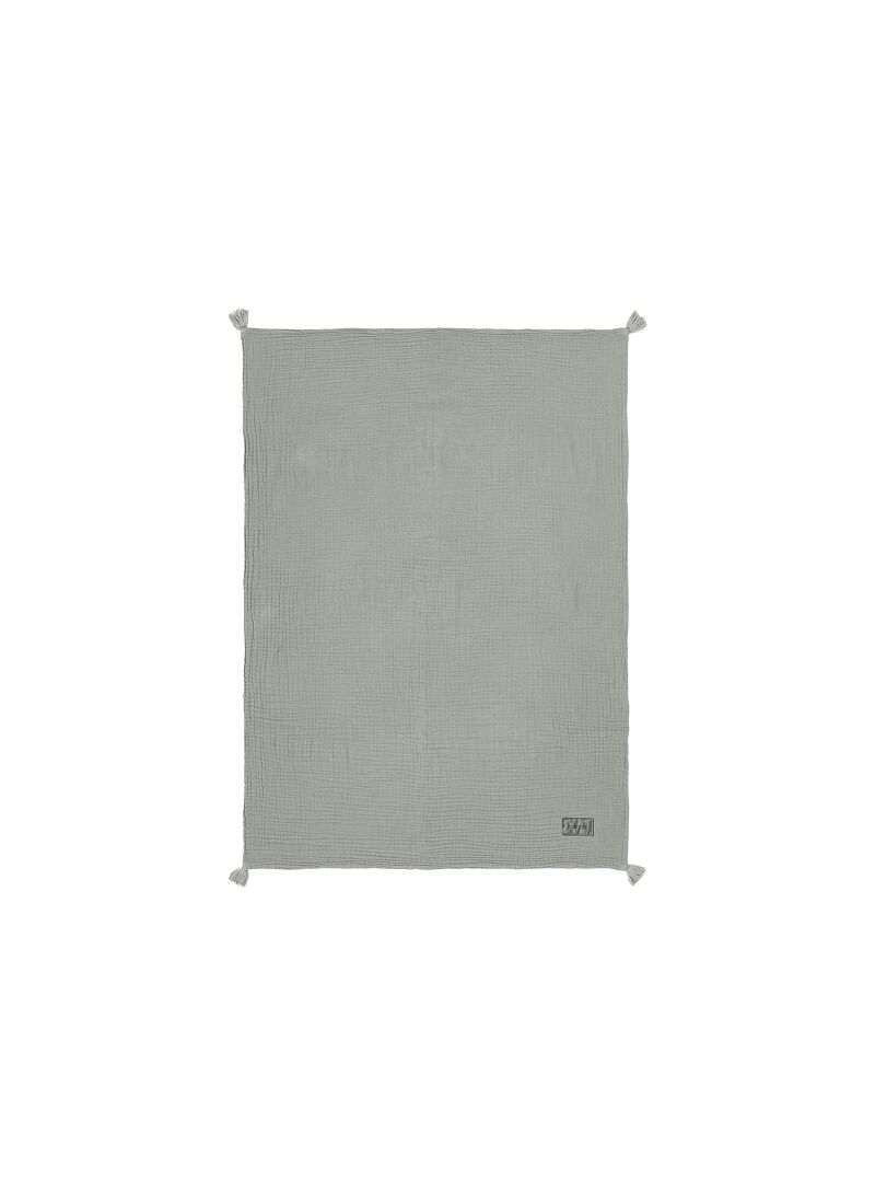 MUSLIN BLANKET (65x100) WABI SABI AZURE