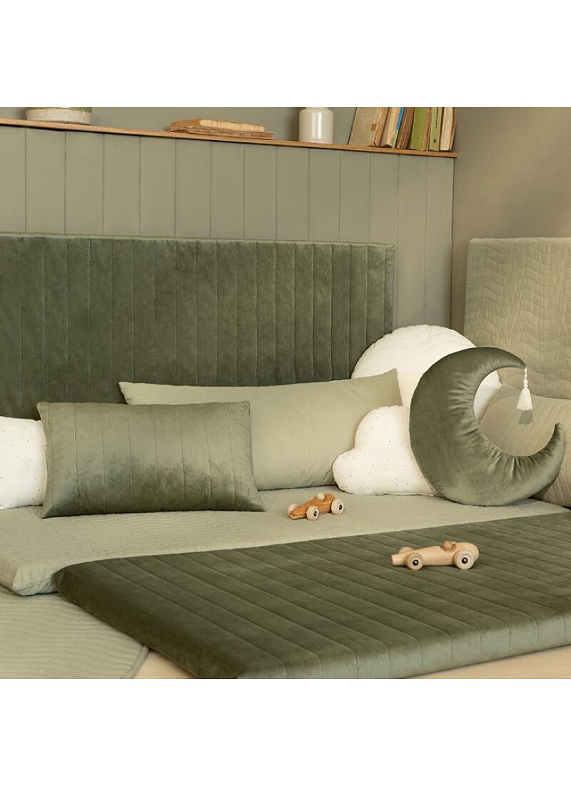 FLOOR MATTRESS ZANZIBAR VELVET OLIVE GREEN