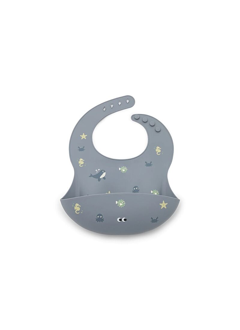SILICONE BIB WILD OCEAN