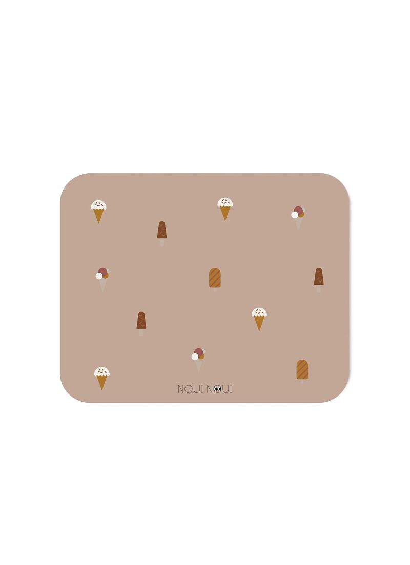 SILICONE PLACE MAT ICE CREAM ROSE