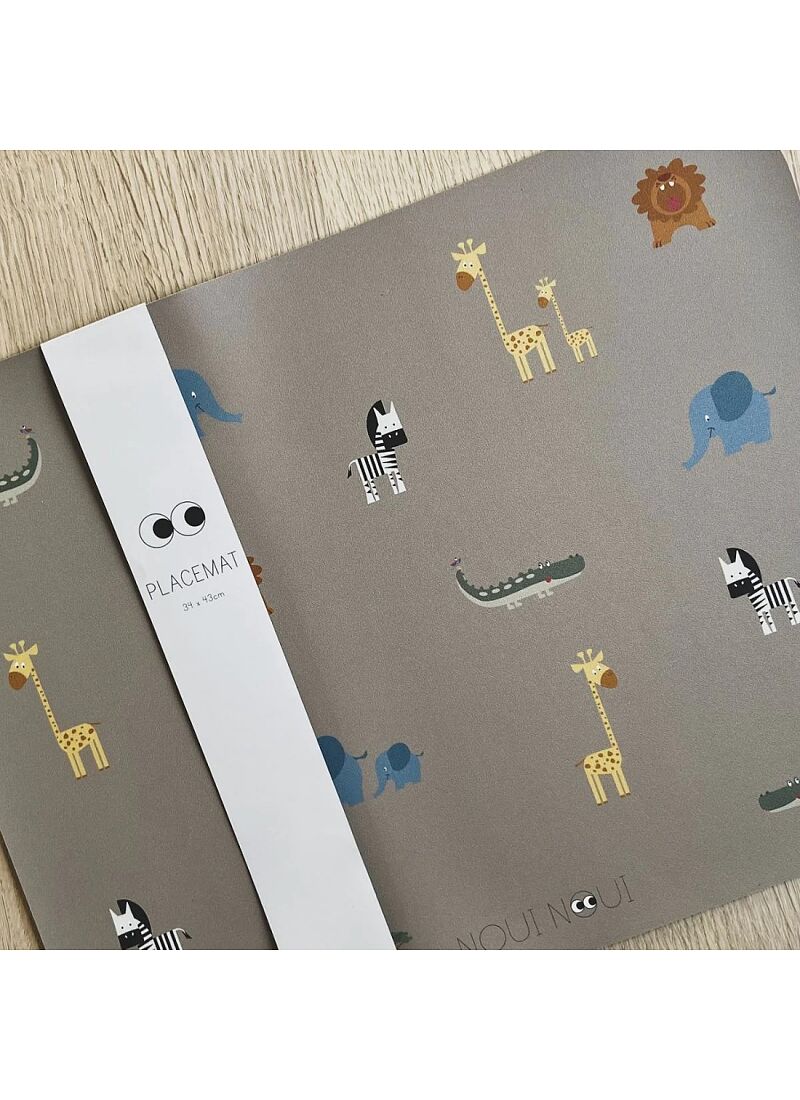 SILICONE PLACE MAT SAFARI