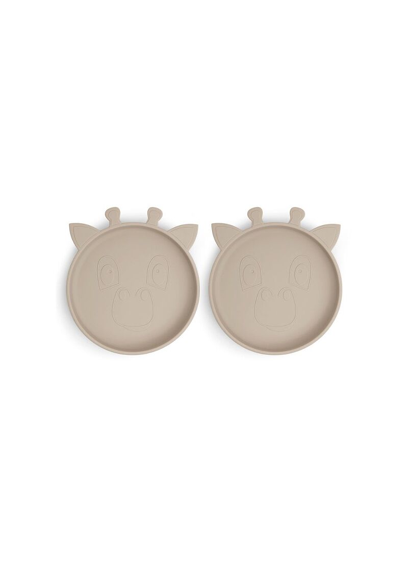 SILICONE PLATES AKILA GIRAFFE COBBLESTONE