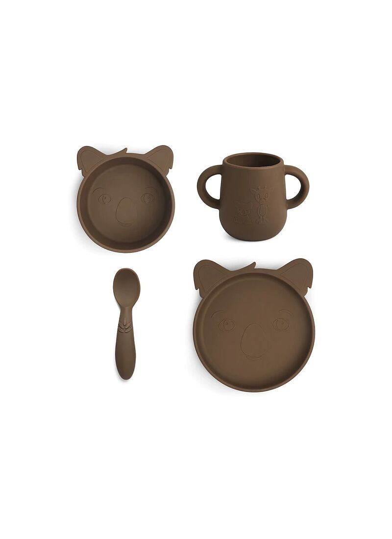 SILICONE DINNER SET LYKKE KOALA ACRON