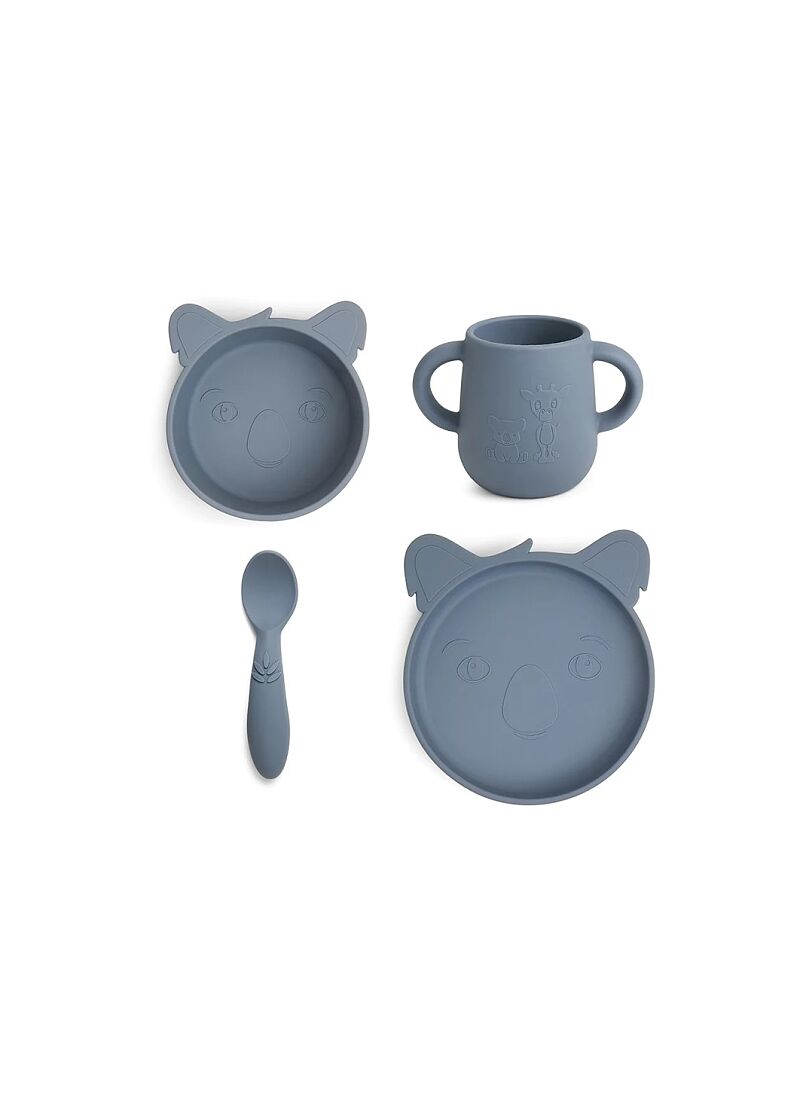 SILICONE DINNER SET LYKKE KOALA BERING SEA
