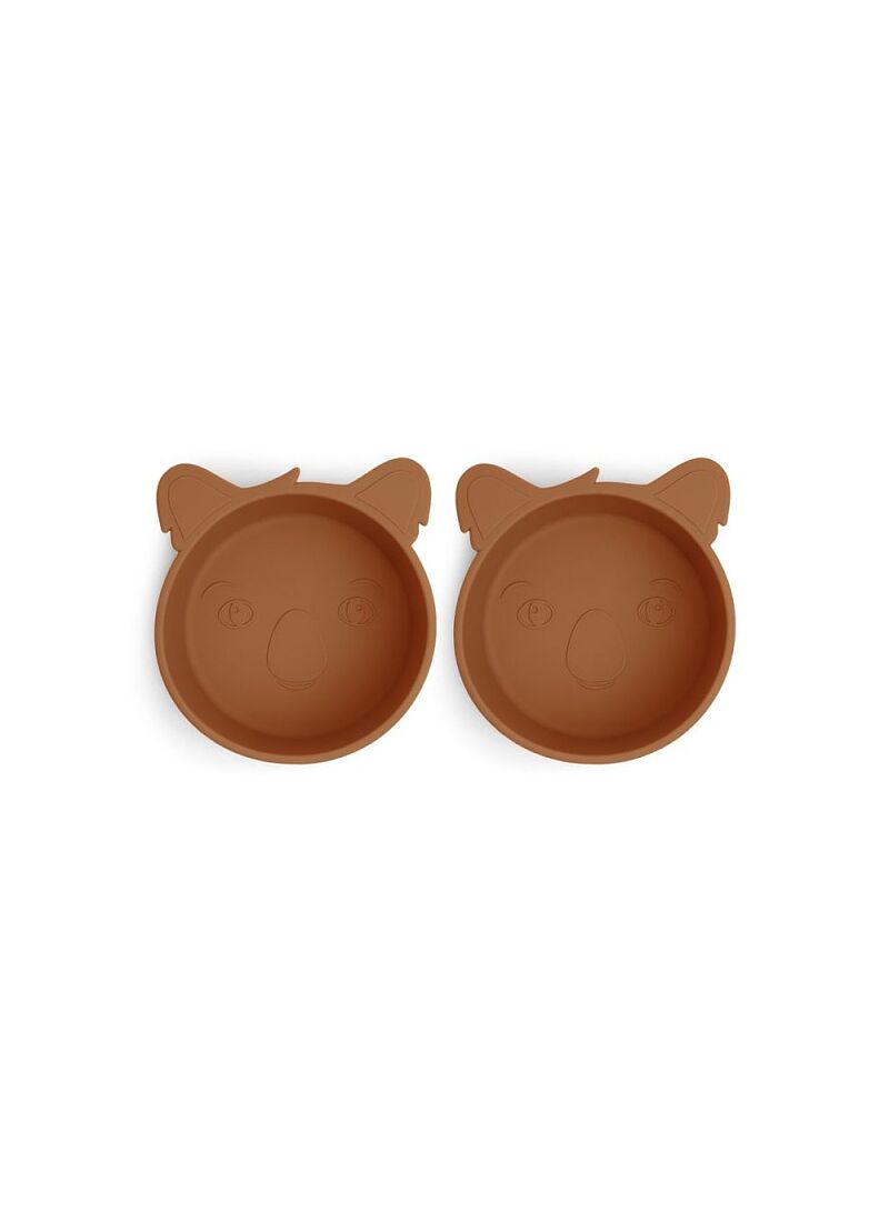 SILICONE BOWL ALEX KOALA CARAMEL CAFE