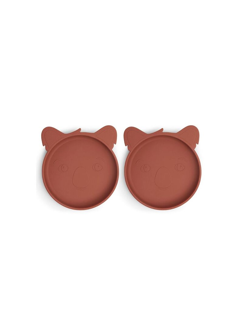 SILICONE PLATES AKILA KOALA MAHOGANY