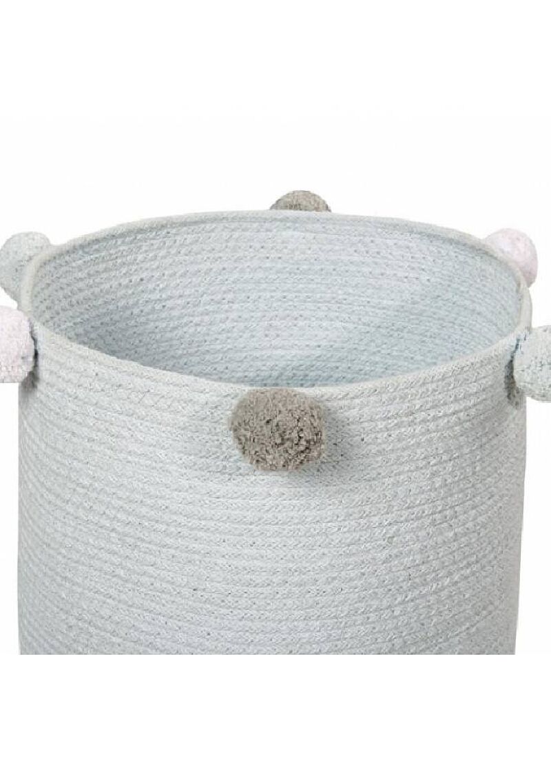 BASKET BUBBLY BLUE (30X30)