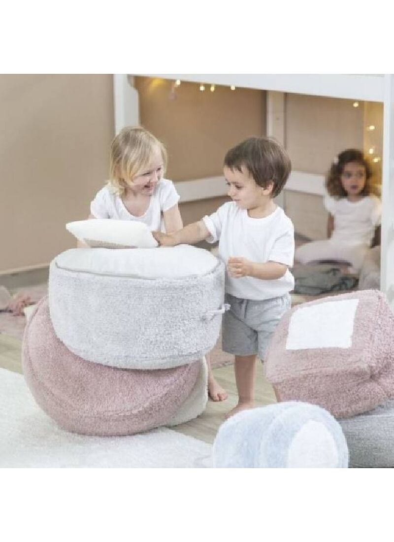 FLOOR CUSHION CHILL PEARL GREY