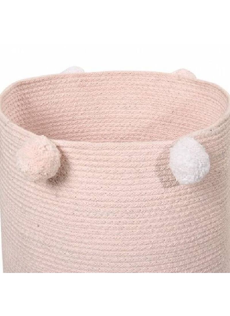 BASKET BUBBLY PINK (30X30)