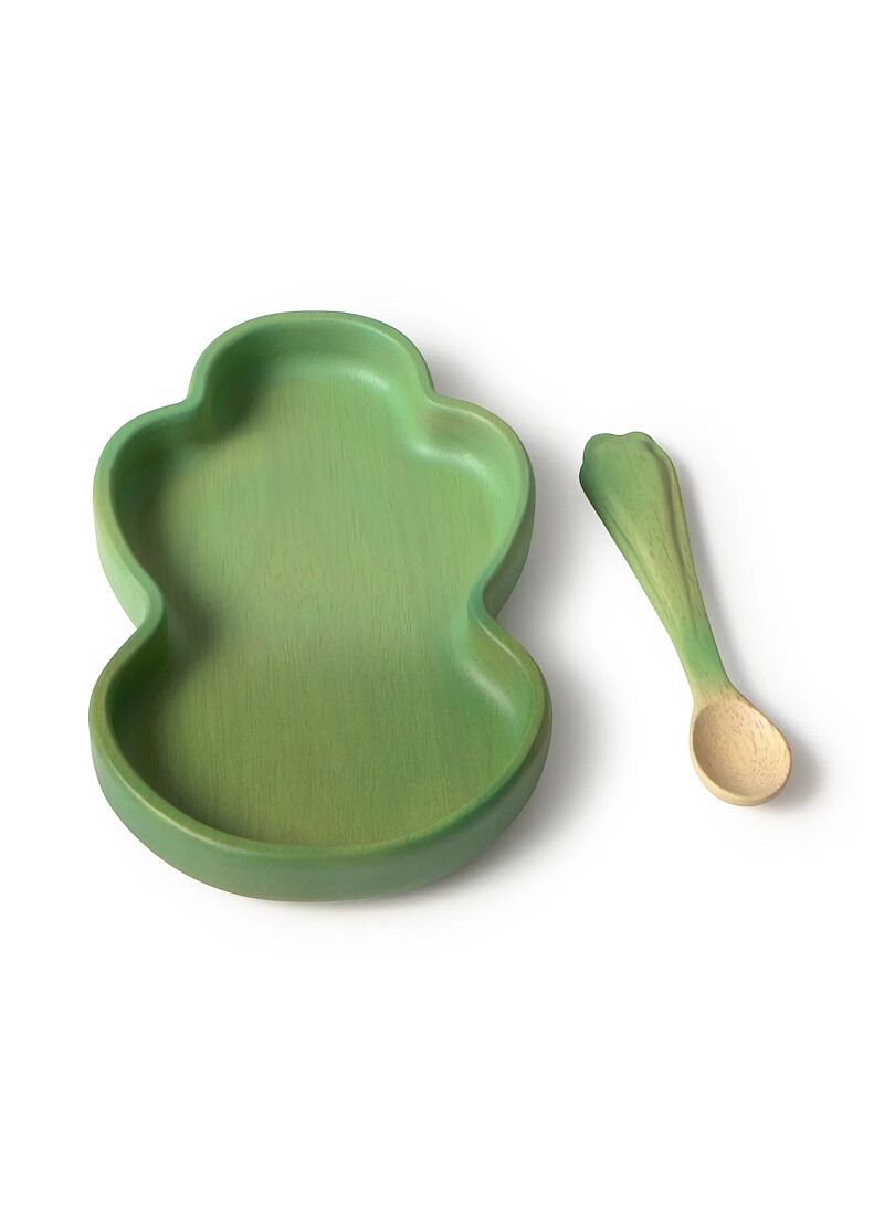 SET BOWL & SPOON CABBAGE