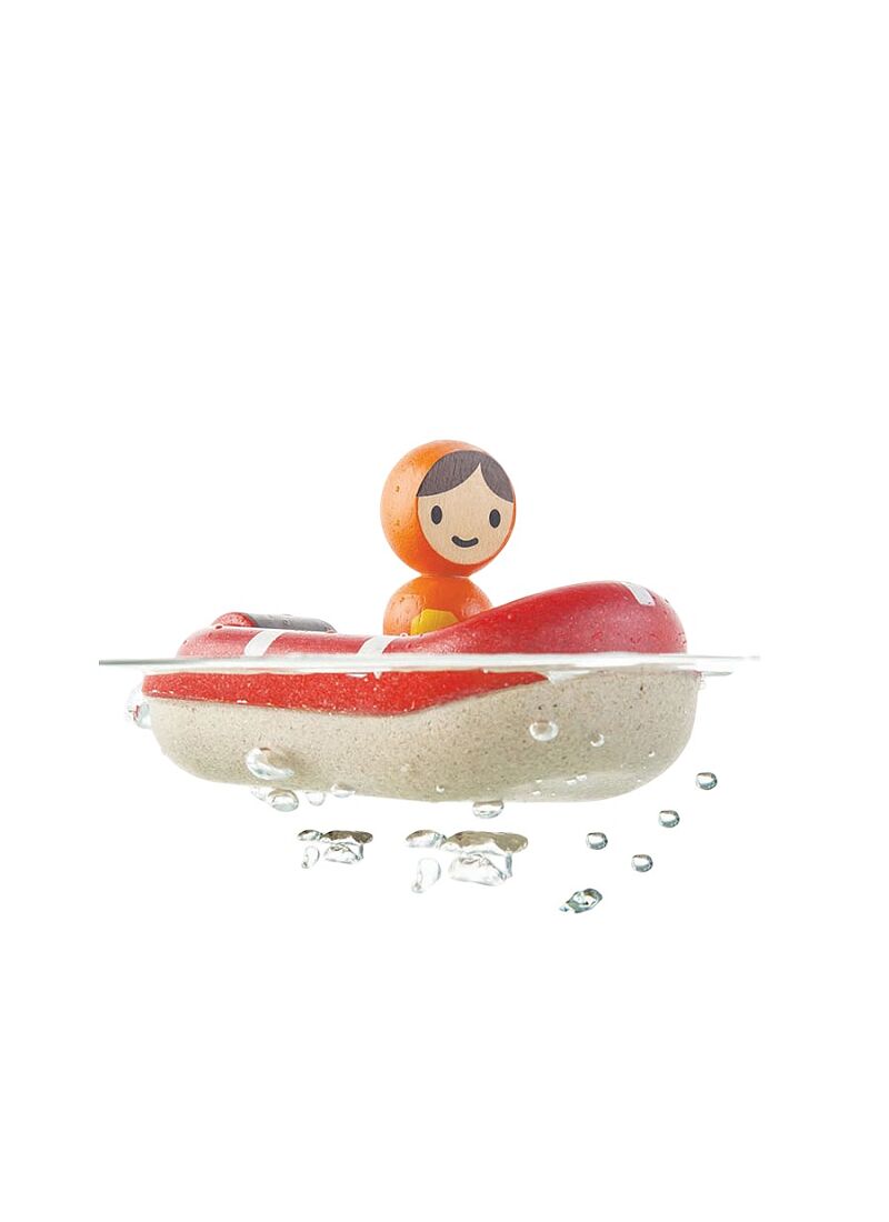 WOODEN COAST GUARD BOAT