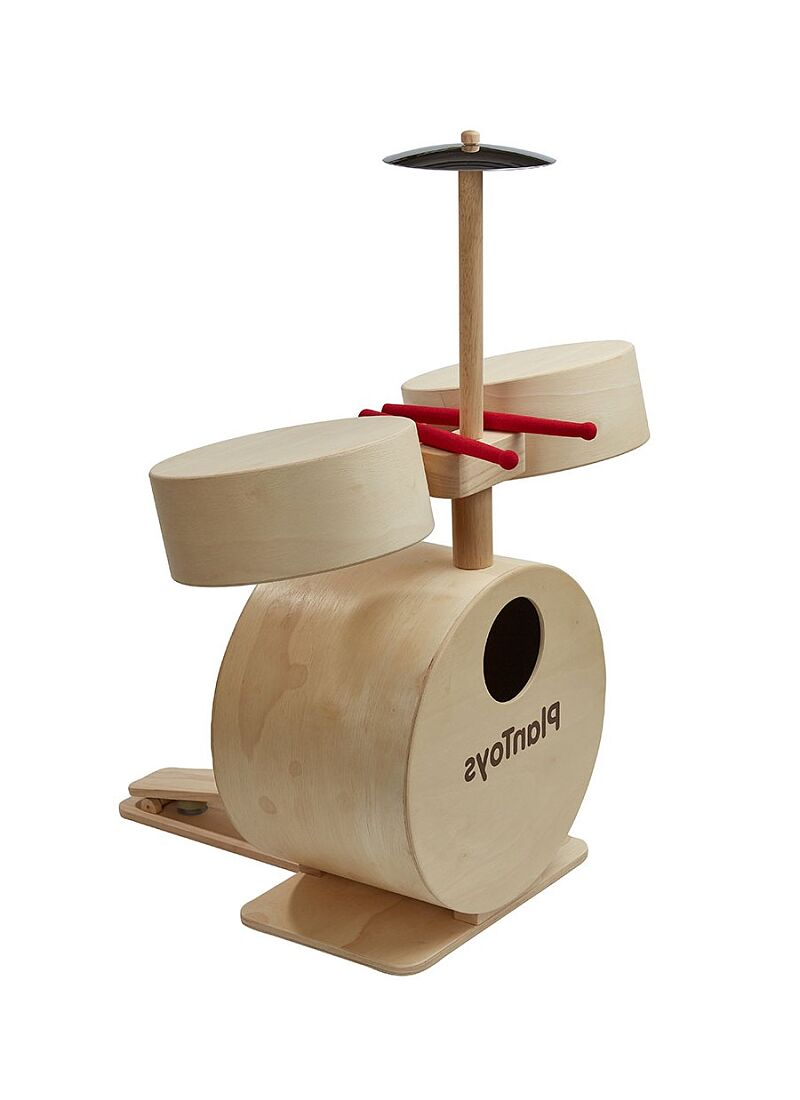 WOODEN DRUM SET