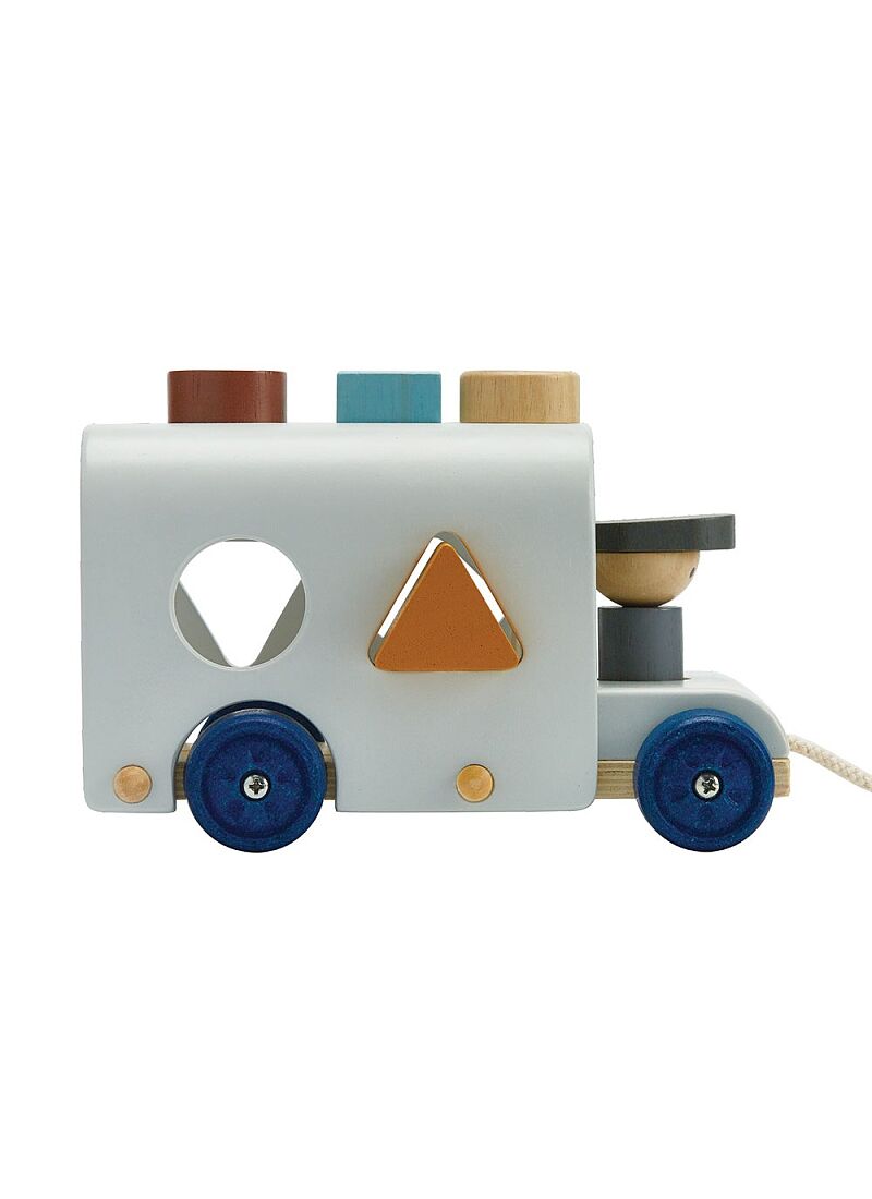 WOODEN SORTING BUS