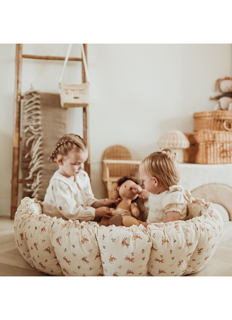 PLAY MAT-BABY NEST BLOOM RABBIT