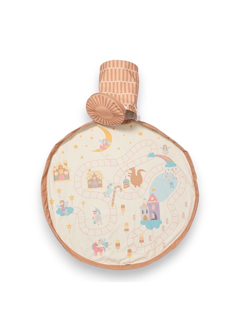 PLAYMAT-STORAGE BASKET PRINCESSES 