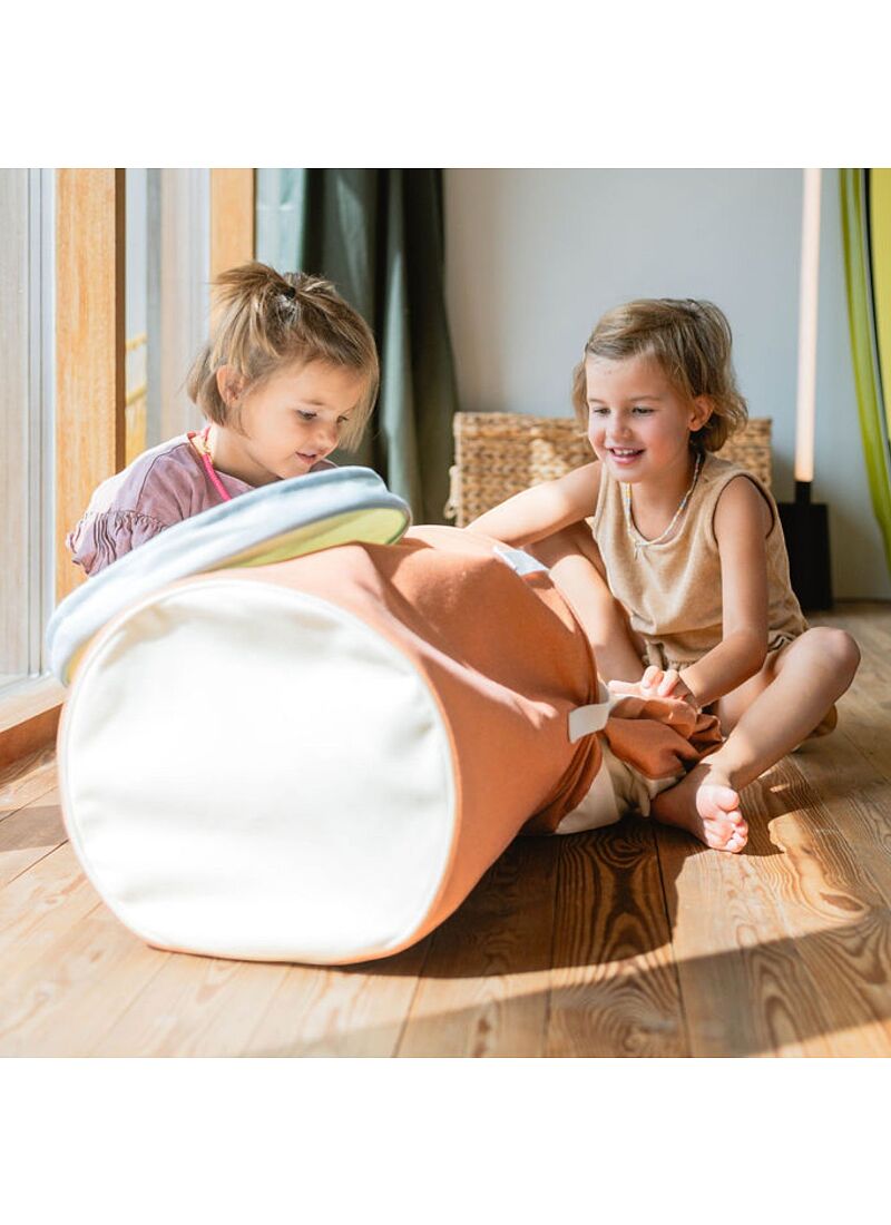 PLAYMAT-STORAGE BASKET ZOO