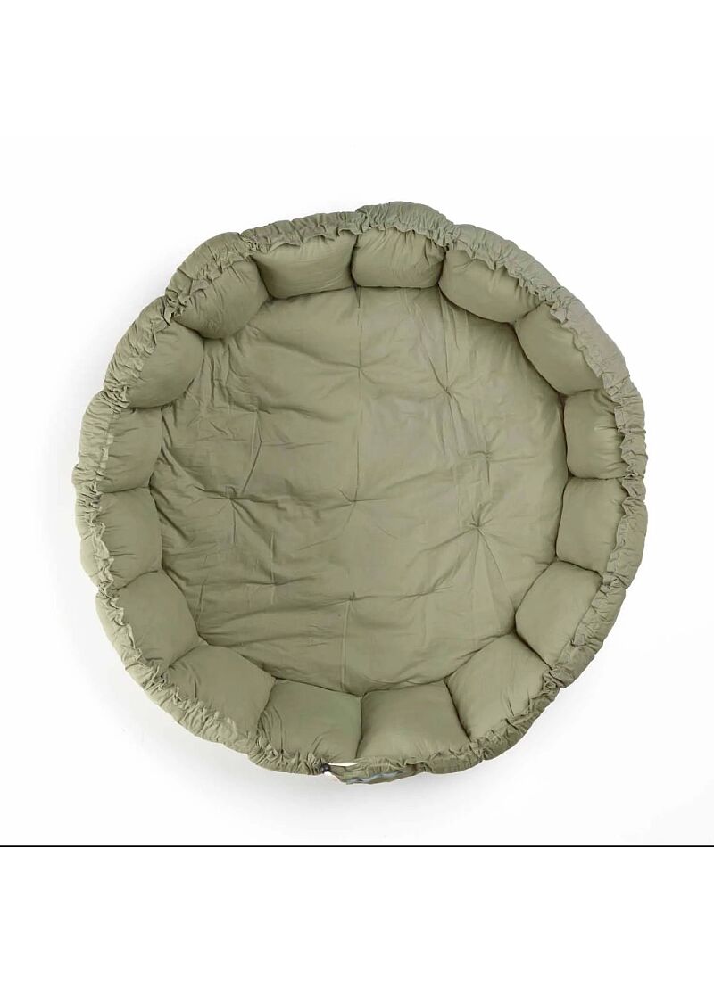 PLAY MAT-BABY NEST BLOOM MEADOW GREEN