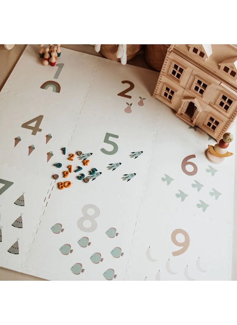 PLAY MAT NUMBERS/DOTS