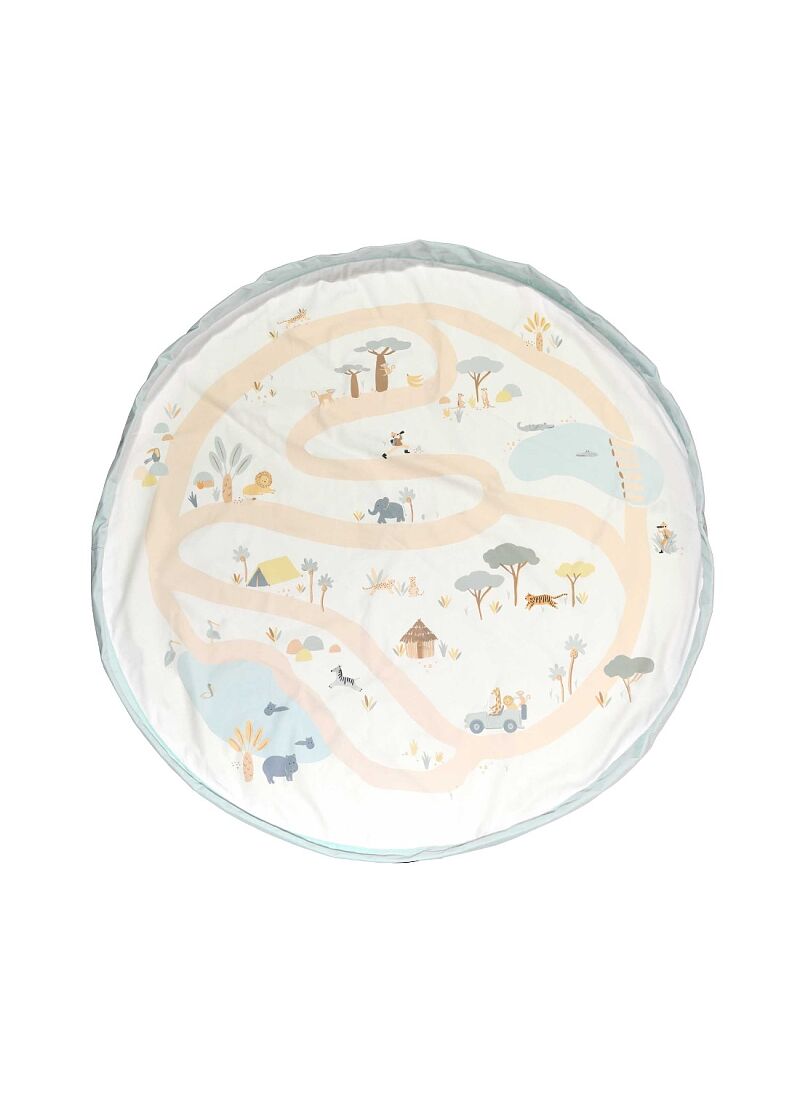 PLAY MAT-STORAGE BAG JUNGLE