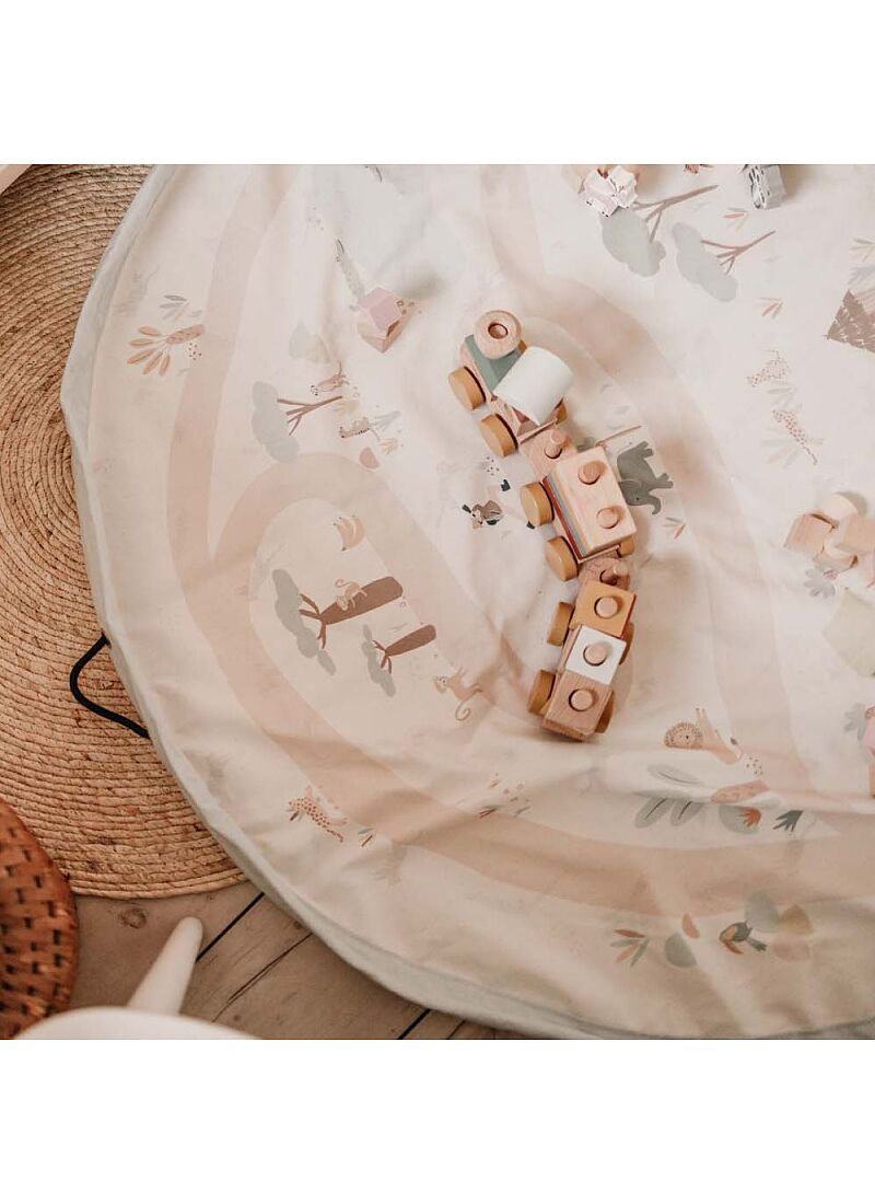 PLAY MAT-STORAGE BAG JUNGLE