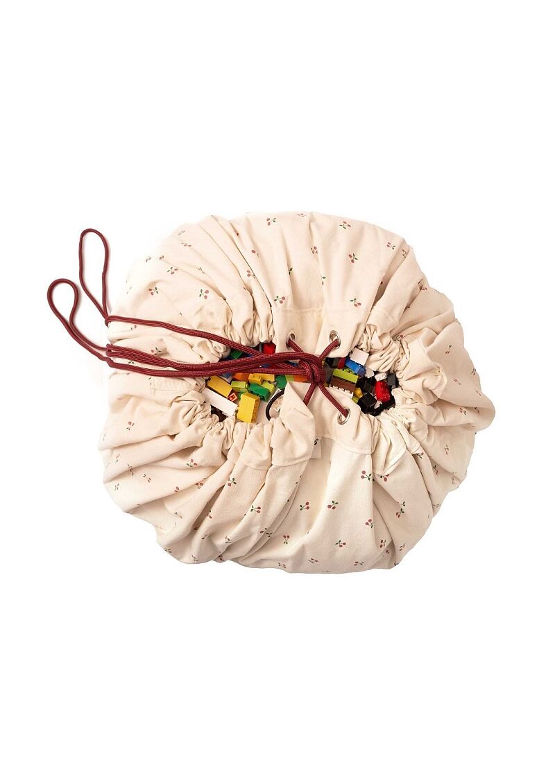 PLAY MAT-STORAGE BAG CHERRY CHERRY