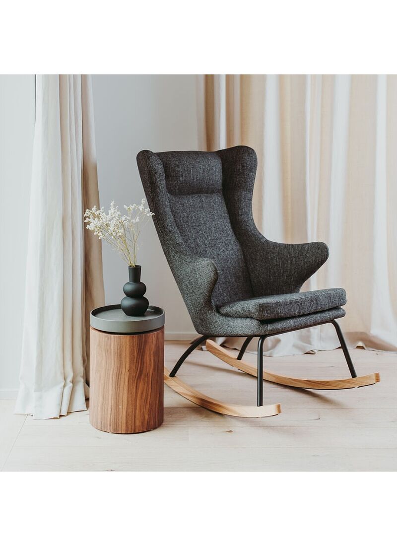 ROCKING ADULT CHAIR DE LUXE BLACK