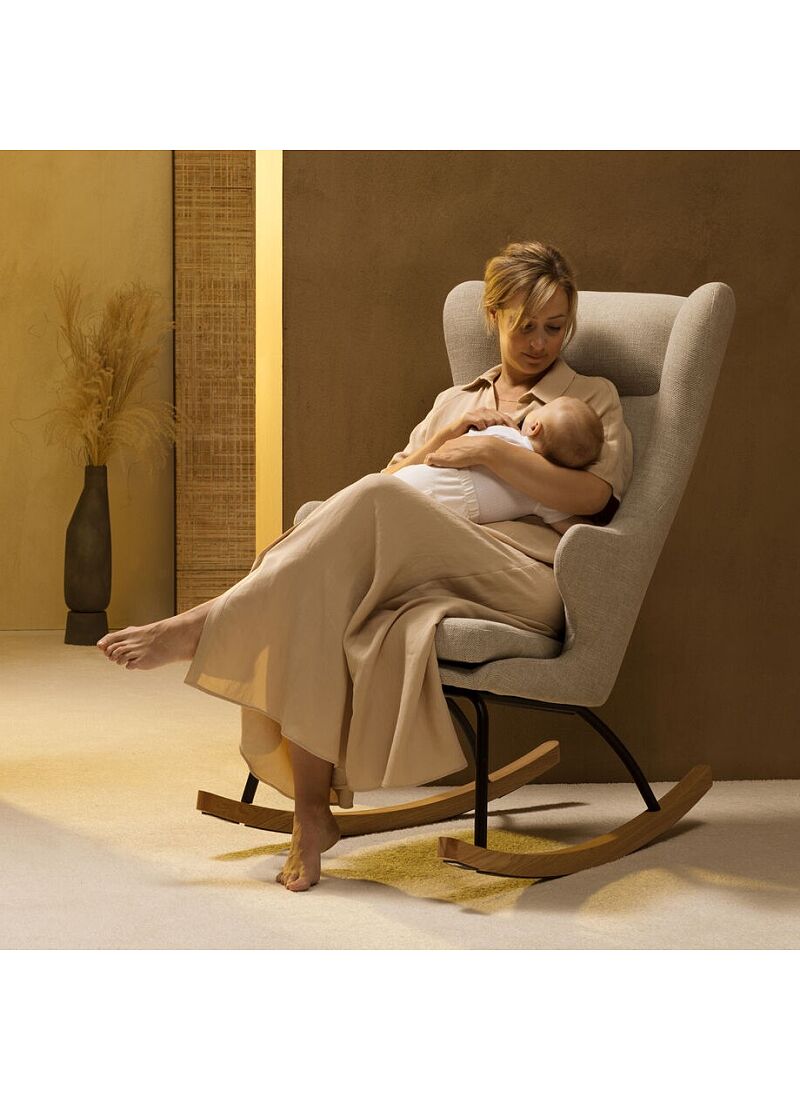 ROCKING ADULT CHAIR DE LUXE CLAY