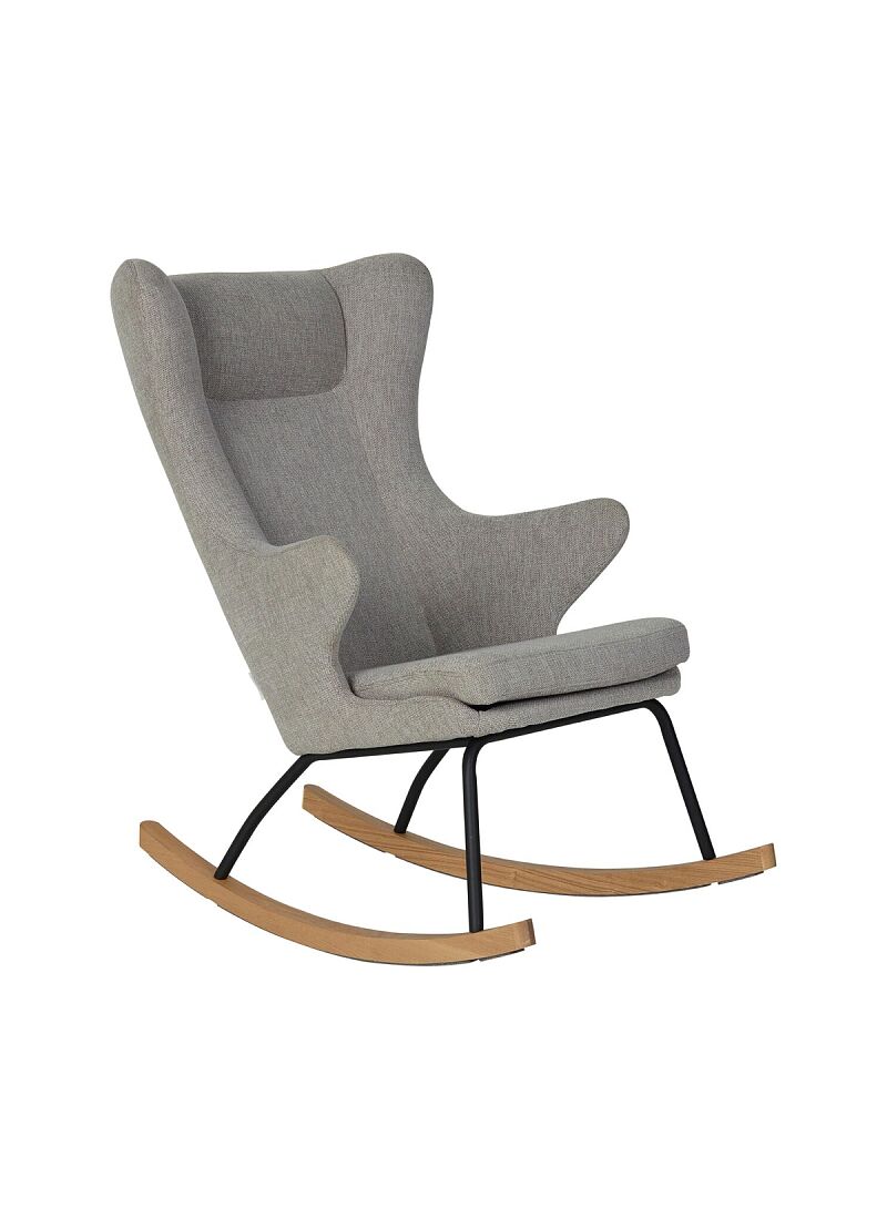 ROCKING ADULT CHAIR DE LUXE SAND GREY