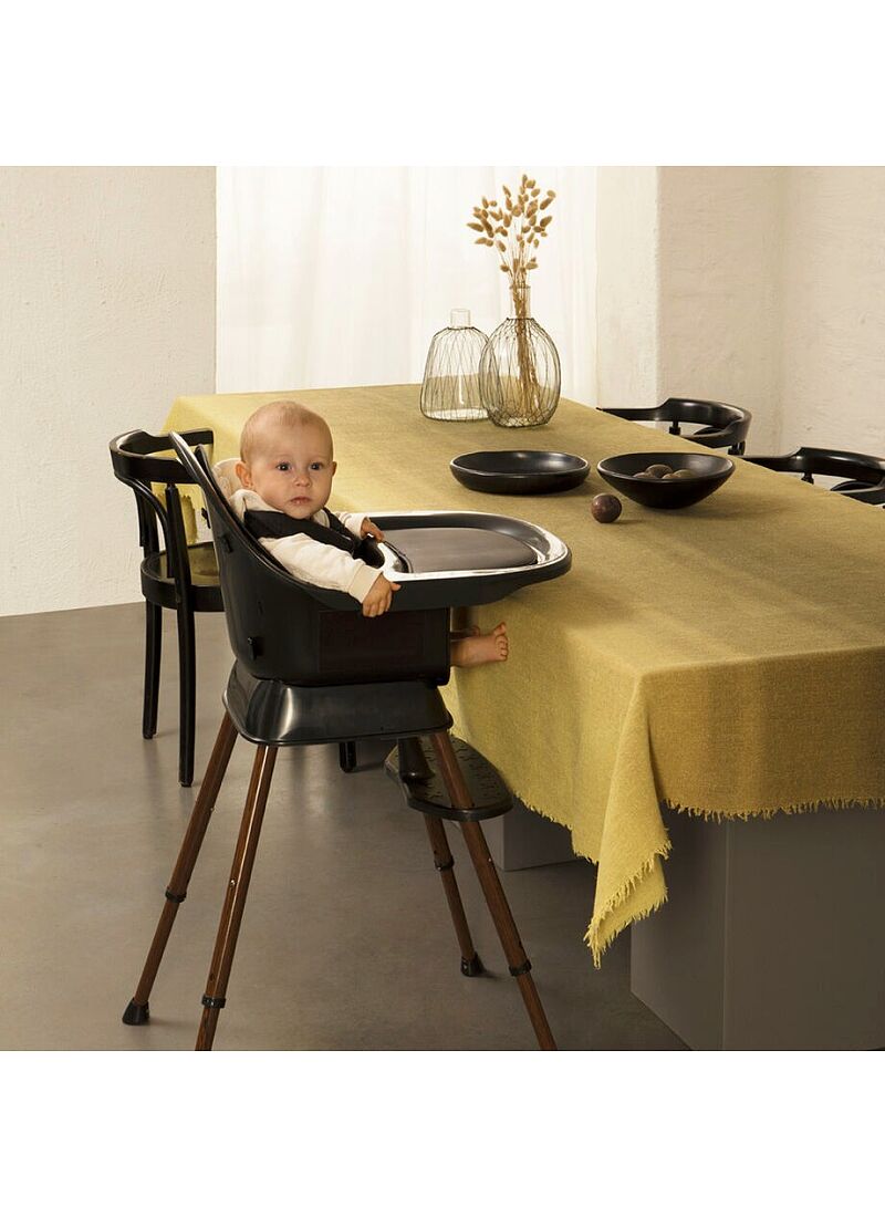 CHAIR ULTIMO 3 LUXE BLACK/WALNUT