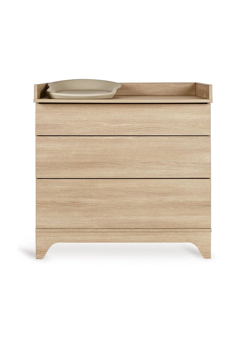 CRIB, DRAWER AND EXTENSION CHANGER UNIT SET TSUGI HONEY ASH