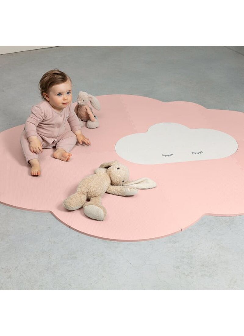 PLAY MAT LARGE CLOUD PINK