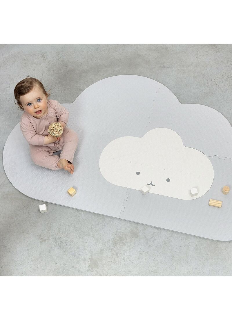 PLAY MAT SMALL CLOUD GREY