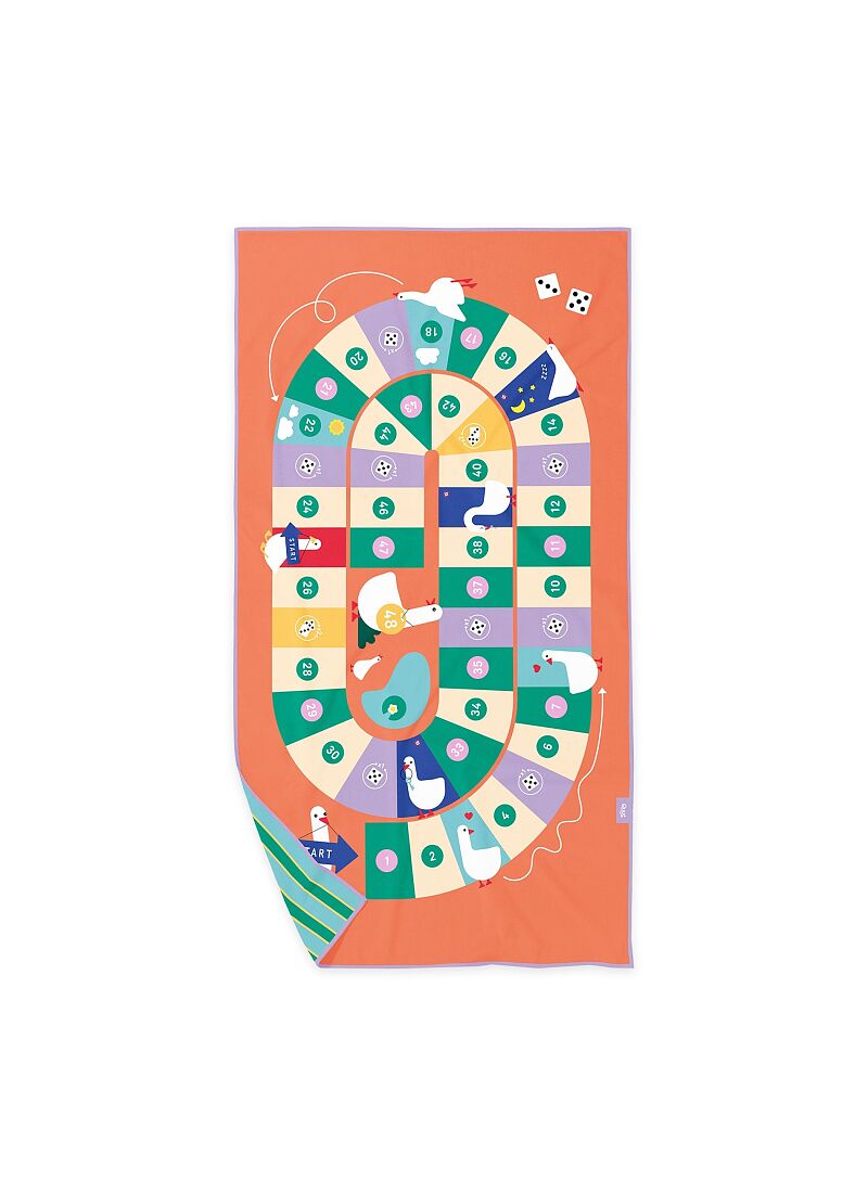 CHILDREN'S BEACH TOWEL (70X140) THE GOOSE GAME
