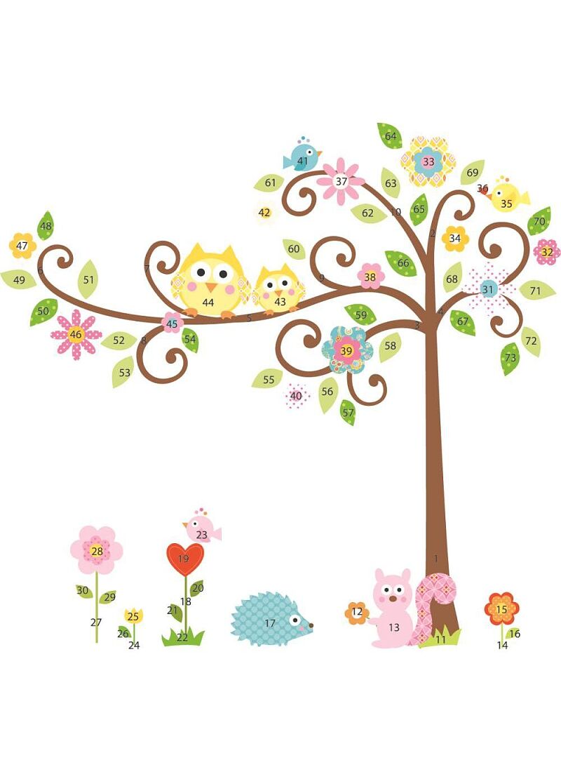 WALL STICKERS HAPPY TREE
