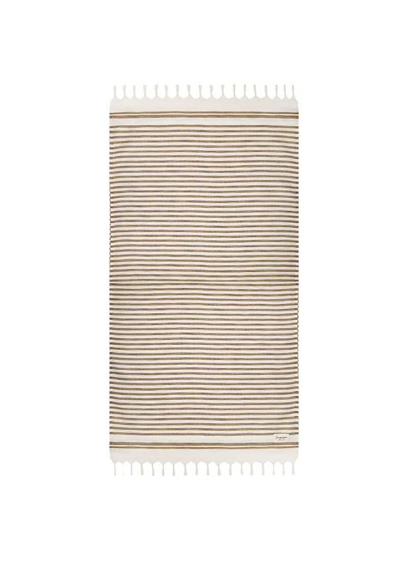 BEACH TOWEL TINETTO MUSTARD