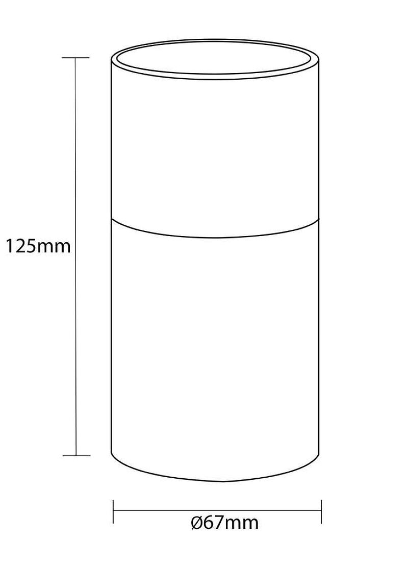 CUP DOPPIO GREY