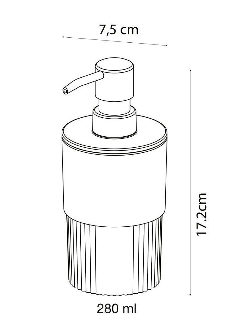 SOAP DISPENSER BRAVE BLACK