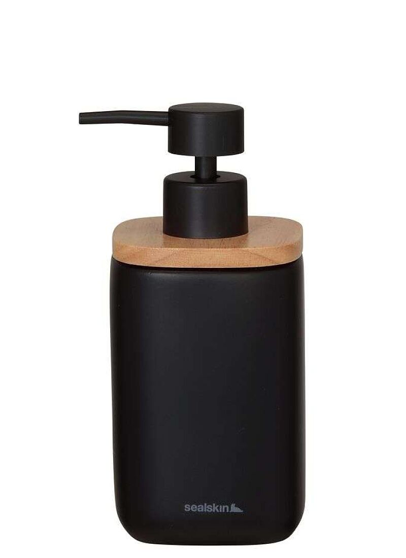 SOAP DISPENSER MIND BLACK