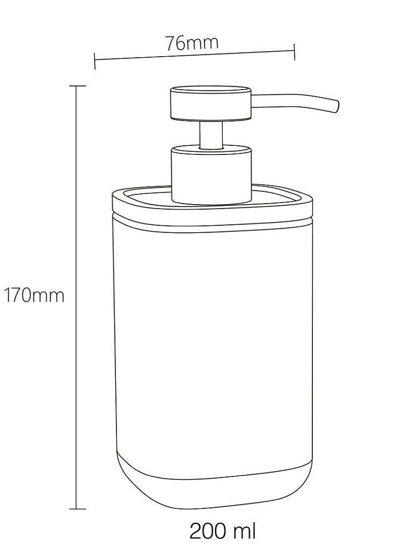 SOAP DISPENSER MIND DARK GREEN