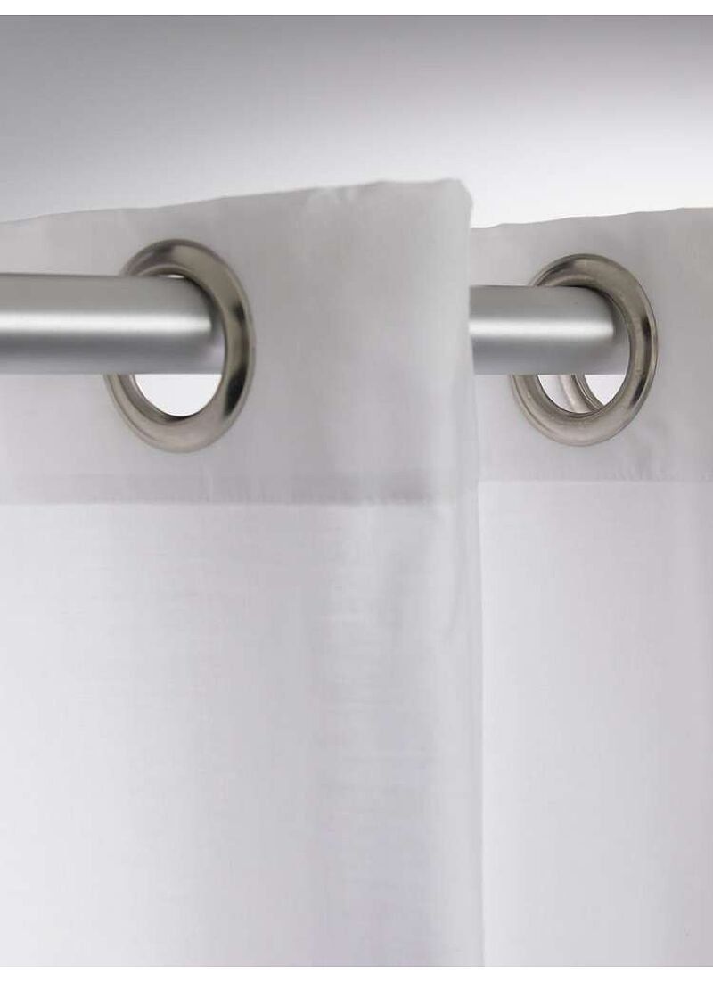 SHOWER CURTAIN COLORIS WHITE
