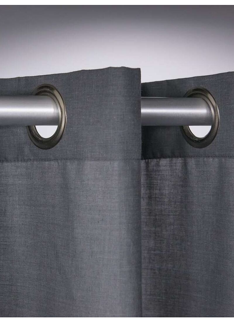 SHOWER CURTAIN COLORIS GREY