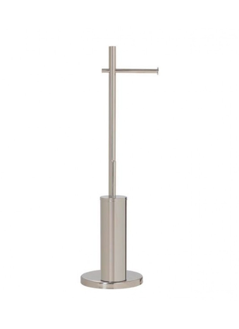TOILET PAPER STAND & PEGAL CHROME ELEMENTALS