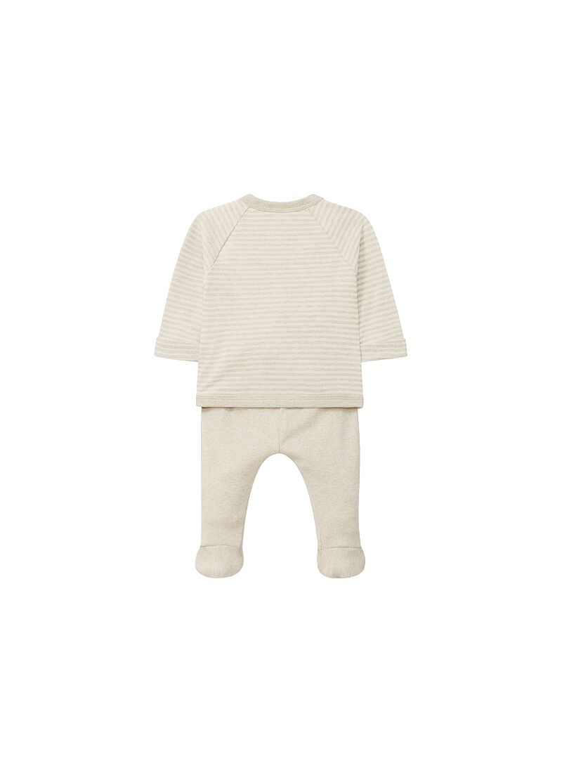 SWEATER PANTS AND HAT SET NATURAL