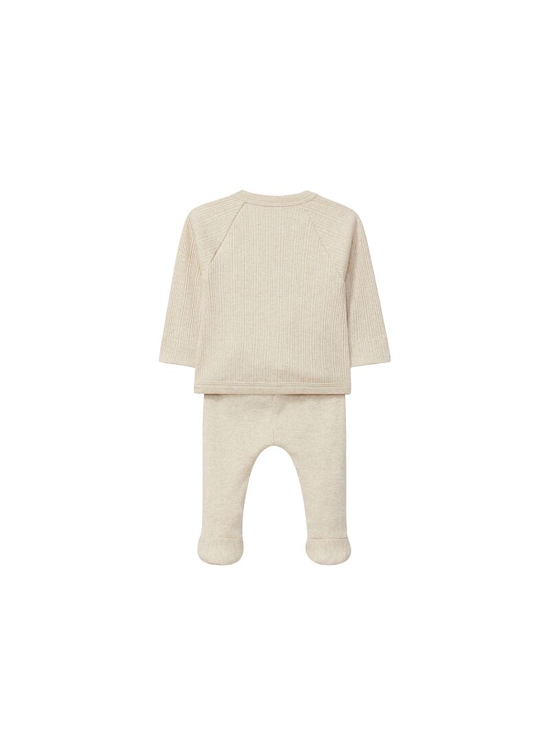 SWEATER PANTS AND HAT SET LINEN
